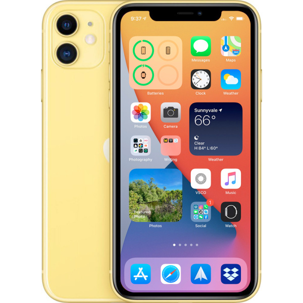 Apple iPhone 11 Желтый 1