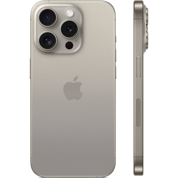 Смартфон Apple iPhone 15 Pro натуральный титан 2