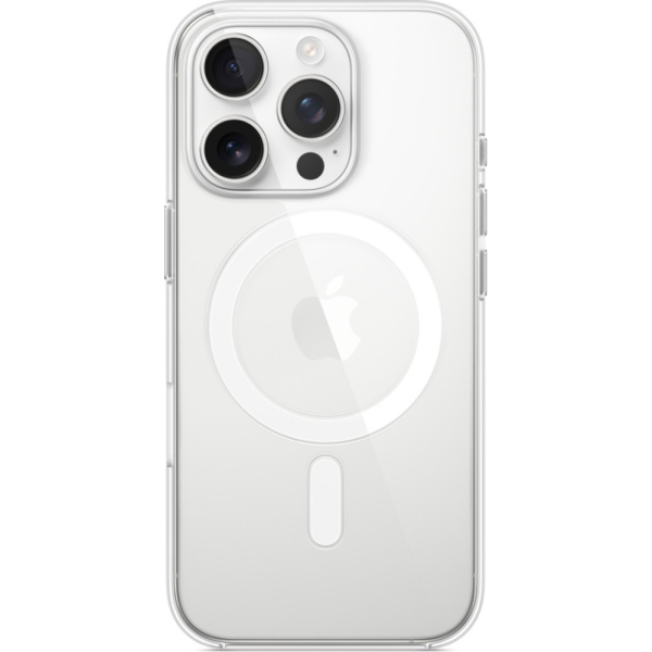 Apple iPhone 16 Pro Silicone с MagSafe прозрачный 2