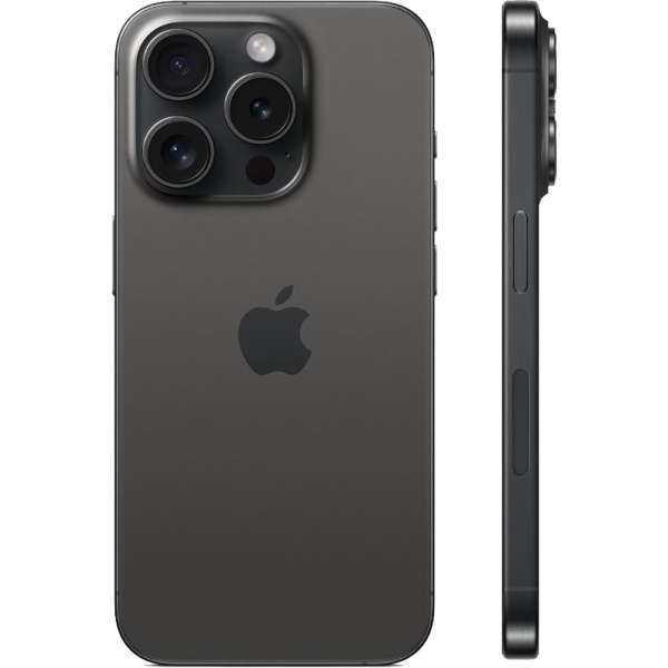 Смартфон Apple iPhone 15 Pro черный титан 2